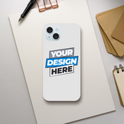 Print on demand gloss tough iPhone case with customizable design, high protection, glossy finish, and wireless charging compatible.