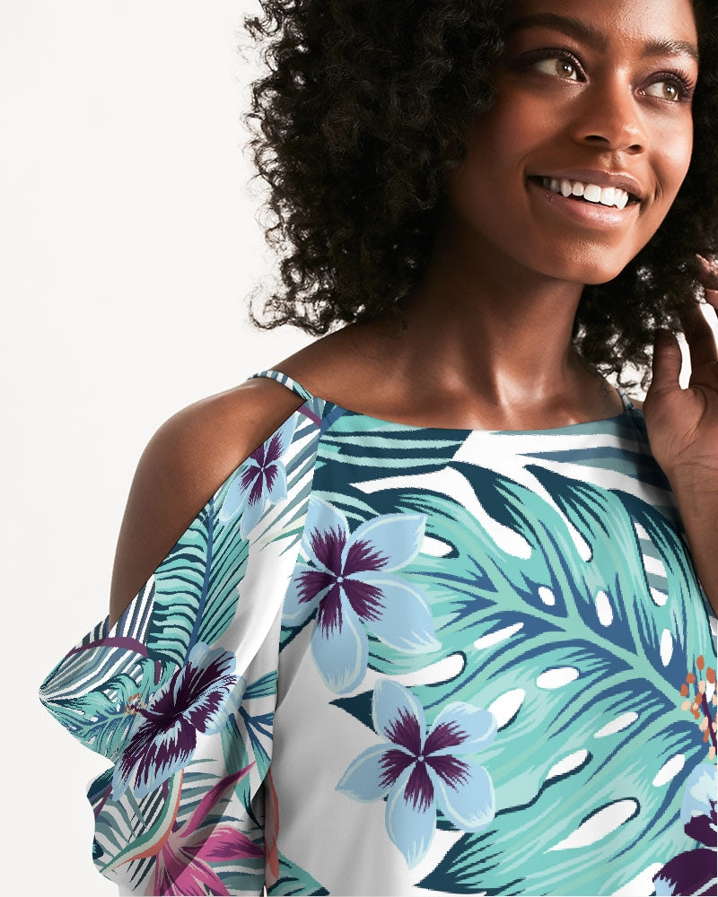 Laguna Whisper Open Shoulder Dress