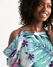 Laguna Whisper Open Shoulder Dress