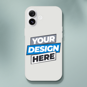 Flexi Case displaying customizable design, transparent with impact resistance, frosty texture, precise openings, wireless charging compatible.