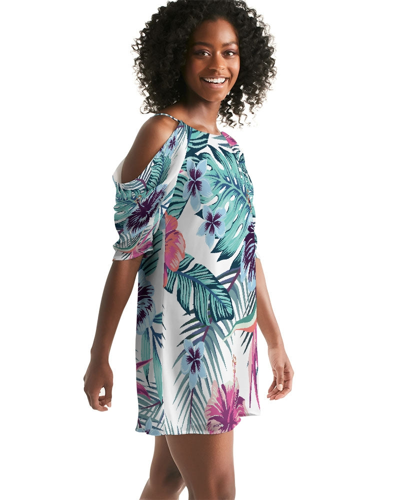 Laguna Whisper Open Shoulder Dress