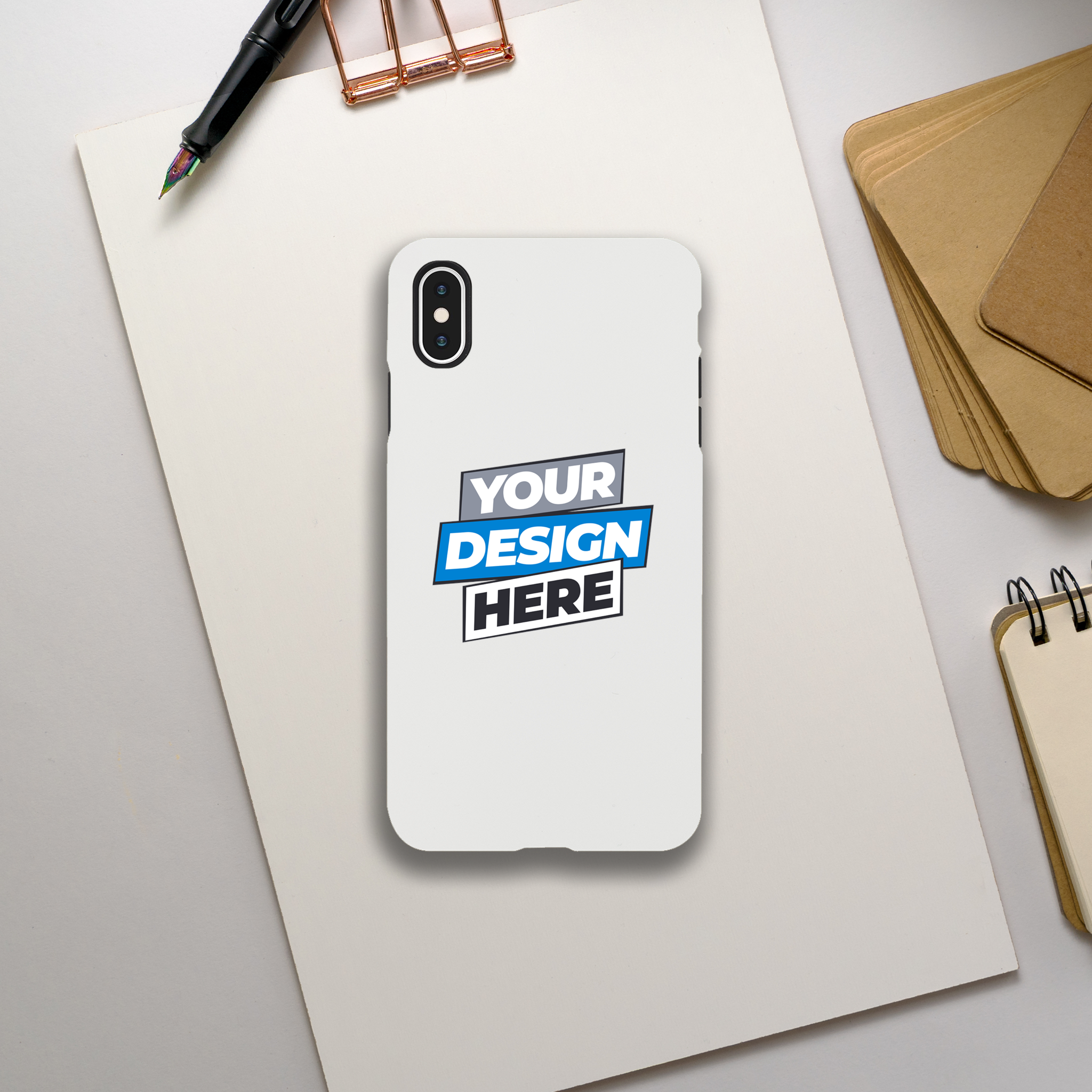 Gloss Tough iPhone Case with Dual-Layer Protection and Customizable Design, Perfect for Style and Functionality