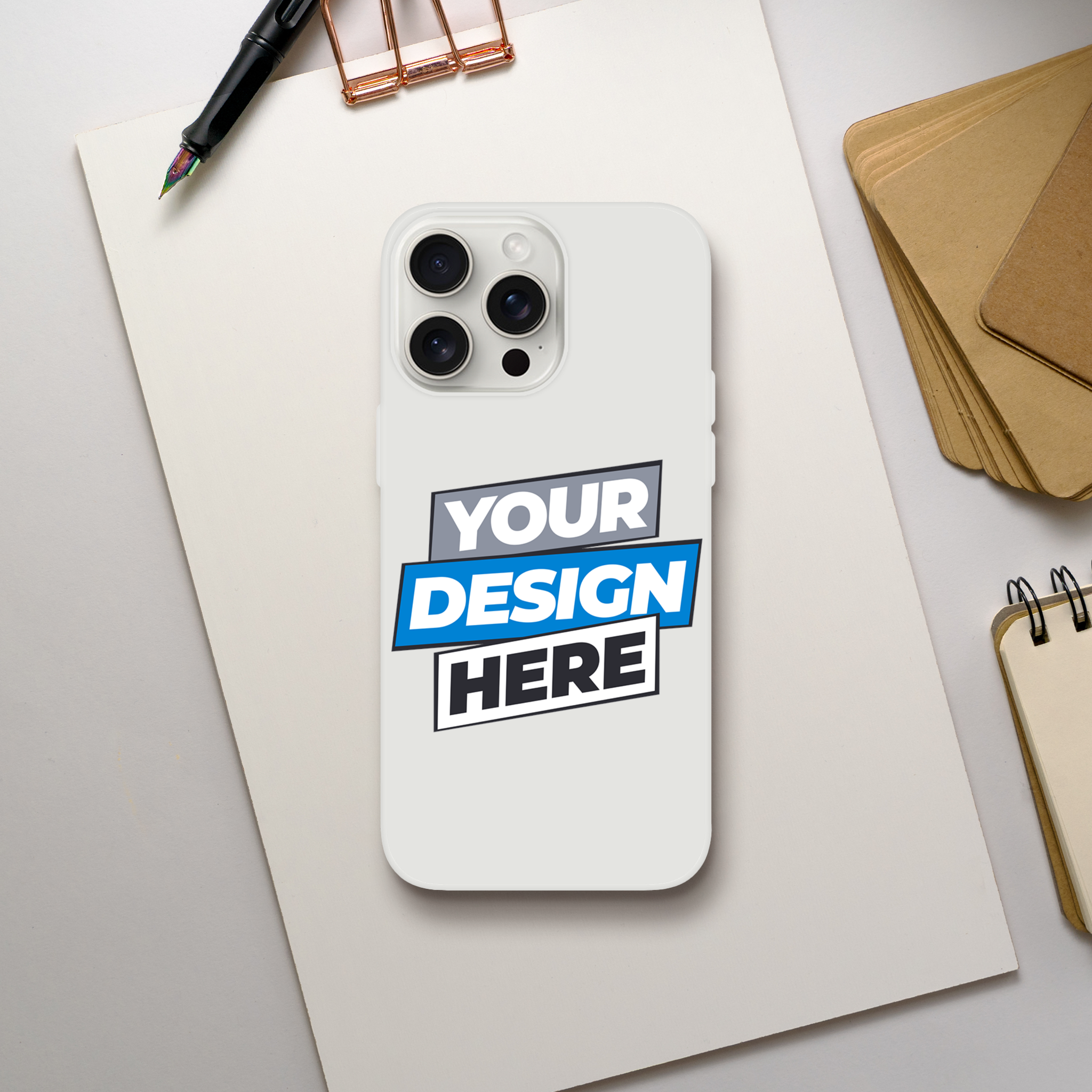 Transparent Flexi Case for modern design display, impact resistant and wireless charging compatible for iPhone and Galaxy phones.