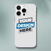Customizable gloss tough iPhone case with dual-layer protection and design space, perfect for style and durability.