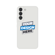 Transparent flexi case for iPhone displaying custom artwork design with frosted finish, lightweight and tear-resistant protection.