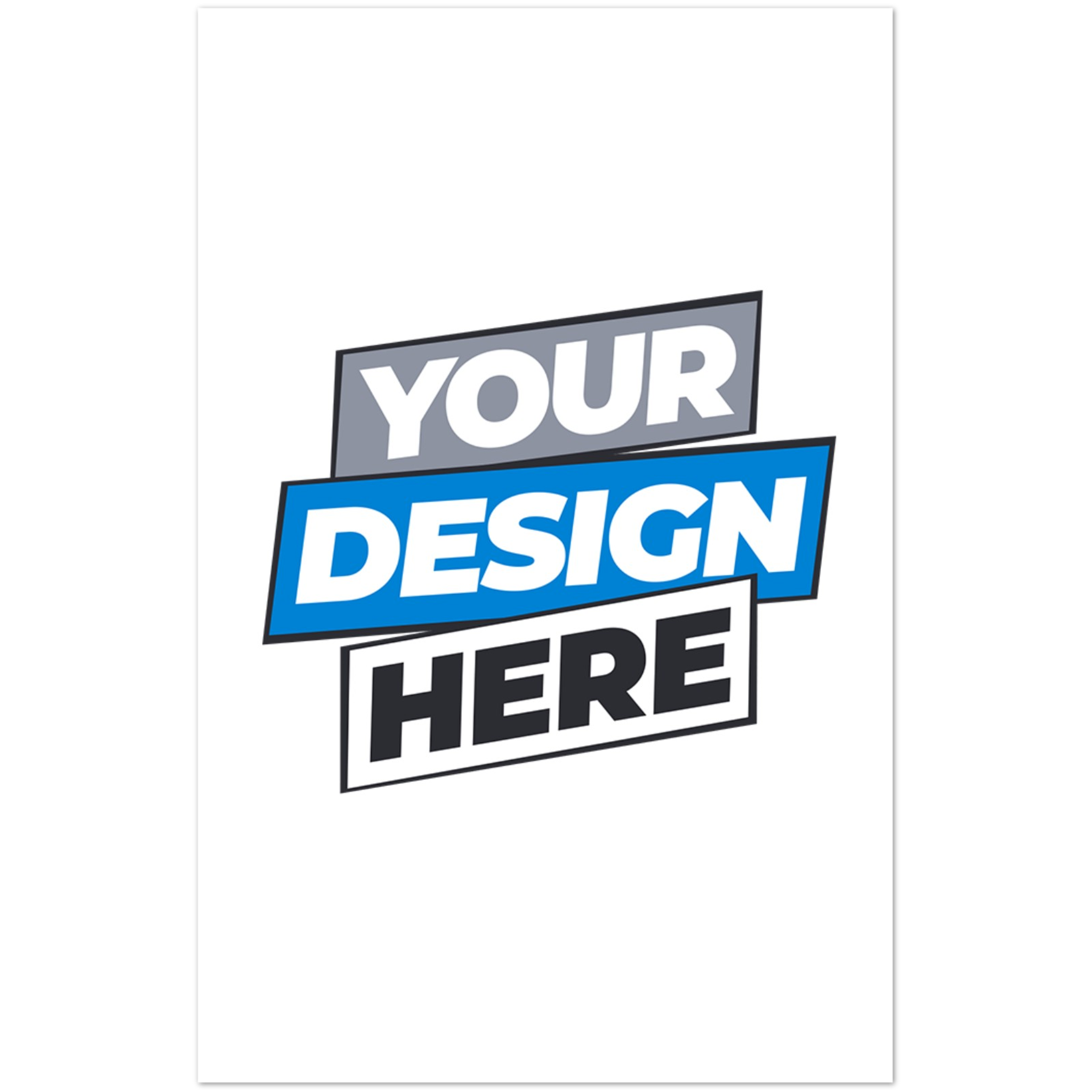 Customizable design for print on demand folded greeting cards with optional foil accents and envelopes, perfect for all occasions.