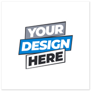 Placeholder image with the text "Your Design Here" for customizable product display.
