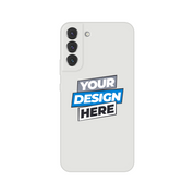 Customized Print on Demand Transparent Flexi Case showcasing design template on iPhone with versatile protection and style.
