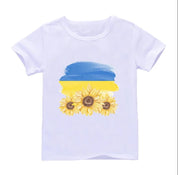 Ukrainian patriotic art T-shirt for daily wear