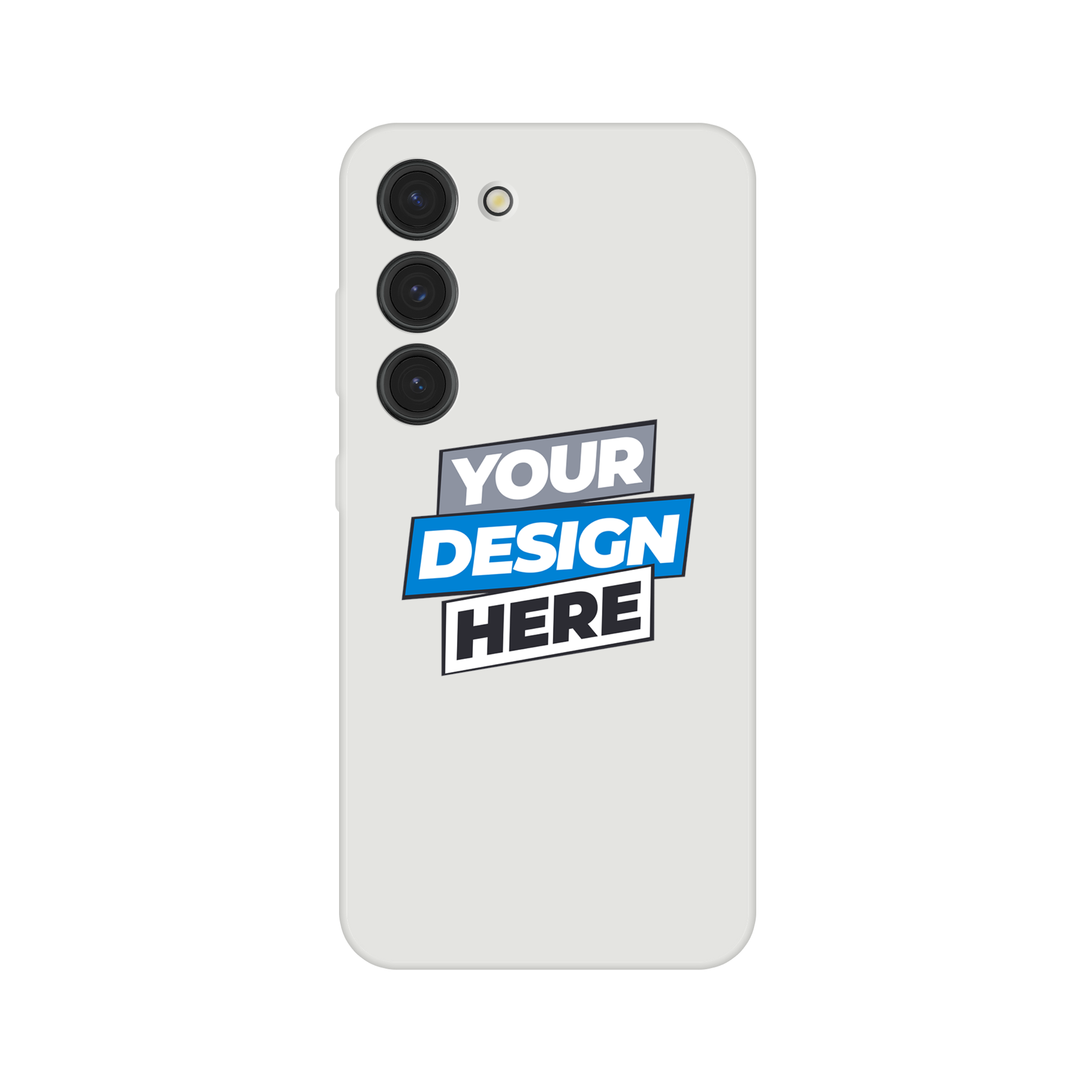 Transparent flexi phone case showcasing customizable design with frosted clear finish, ideal for iPhone models, wireless charging compatible.