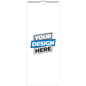 Custom print-on-demand wall calendar template for 2025-2026. Design your own vertical layout with photos and text.