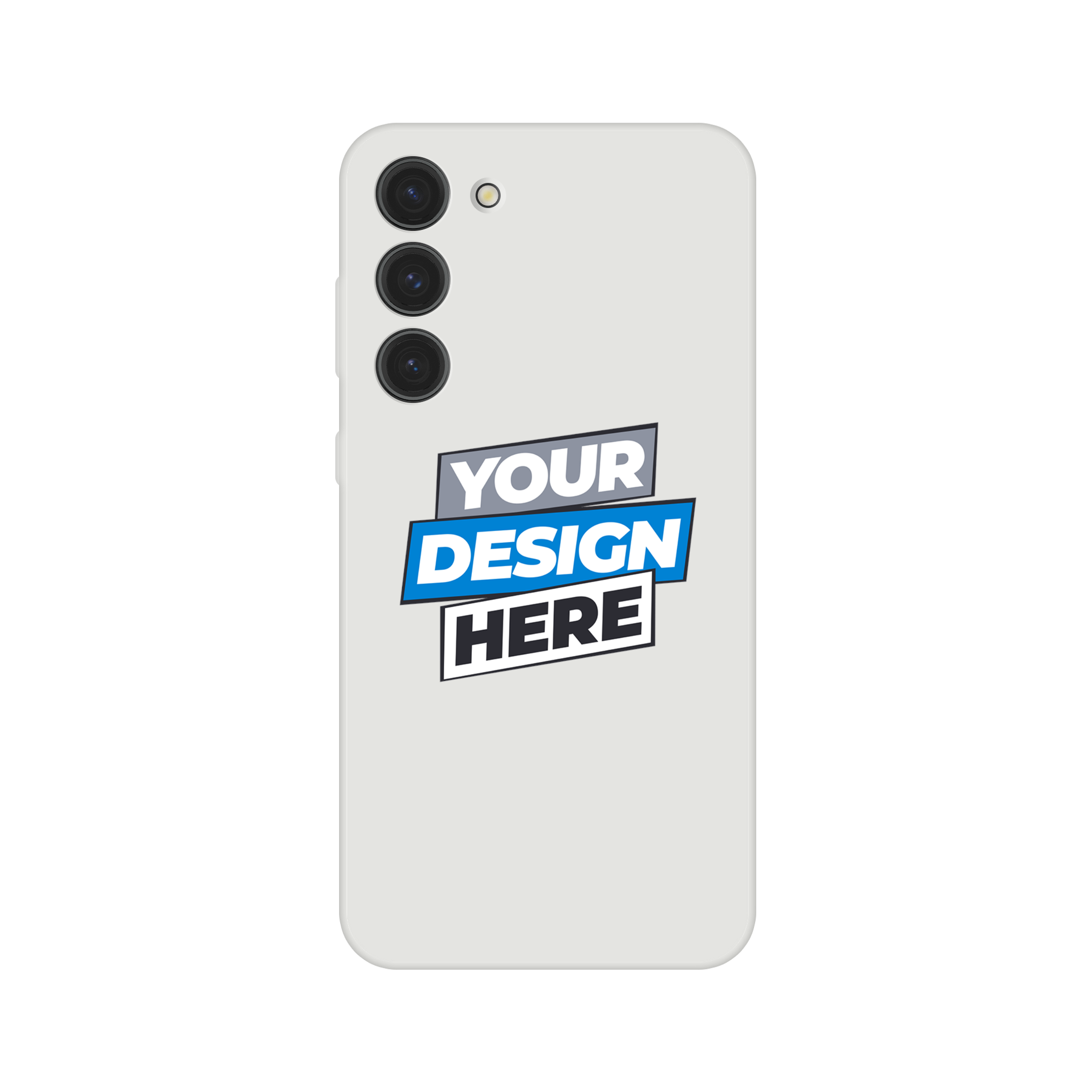 Custom artwork transparent flexi iPhone case with frosted finish, showcasing modern design and wireless charging compatibility.