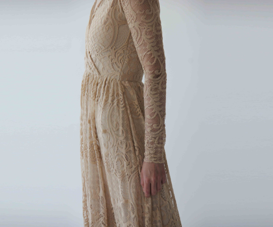 Elvarie Bridal Lace Gown