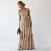 Elvarie Bridal Lace Gown