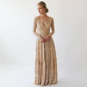 Elvarie Bridal Lace Gown