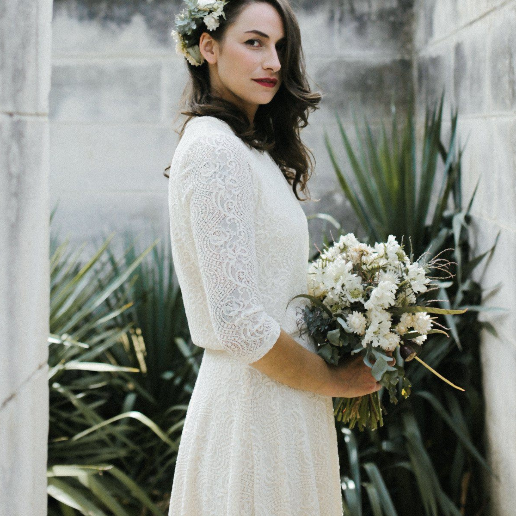 Bridal maxi skirt with lace, featuring a graceful silhouette, ideal for modern brides seeking elegance and comfort on their wedding day.