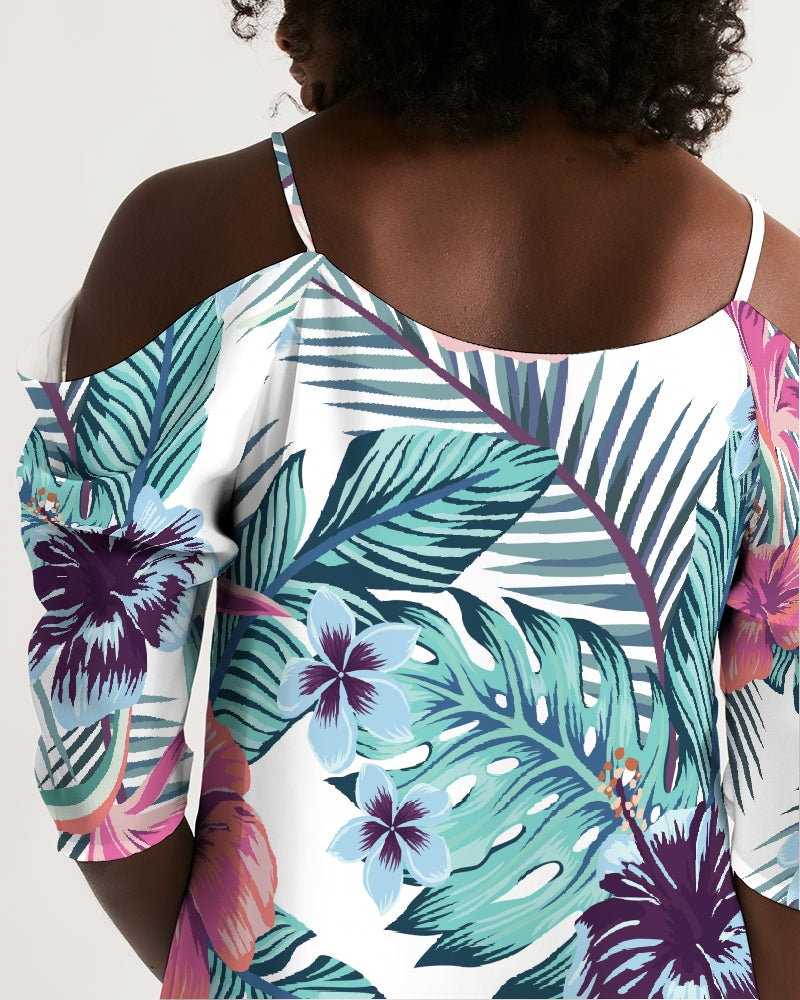 Laguna Whisper Open Shoulder Dress