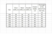 Size chart for embroidered linen dress, showing chest, waist, shoulder, product length, and sleeve measurements in cm.
