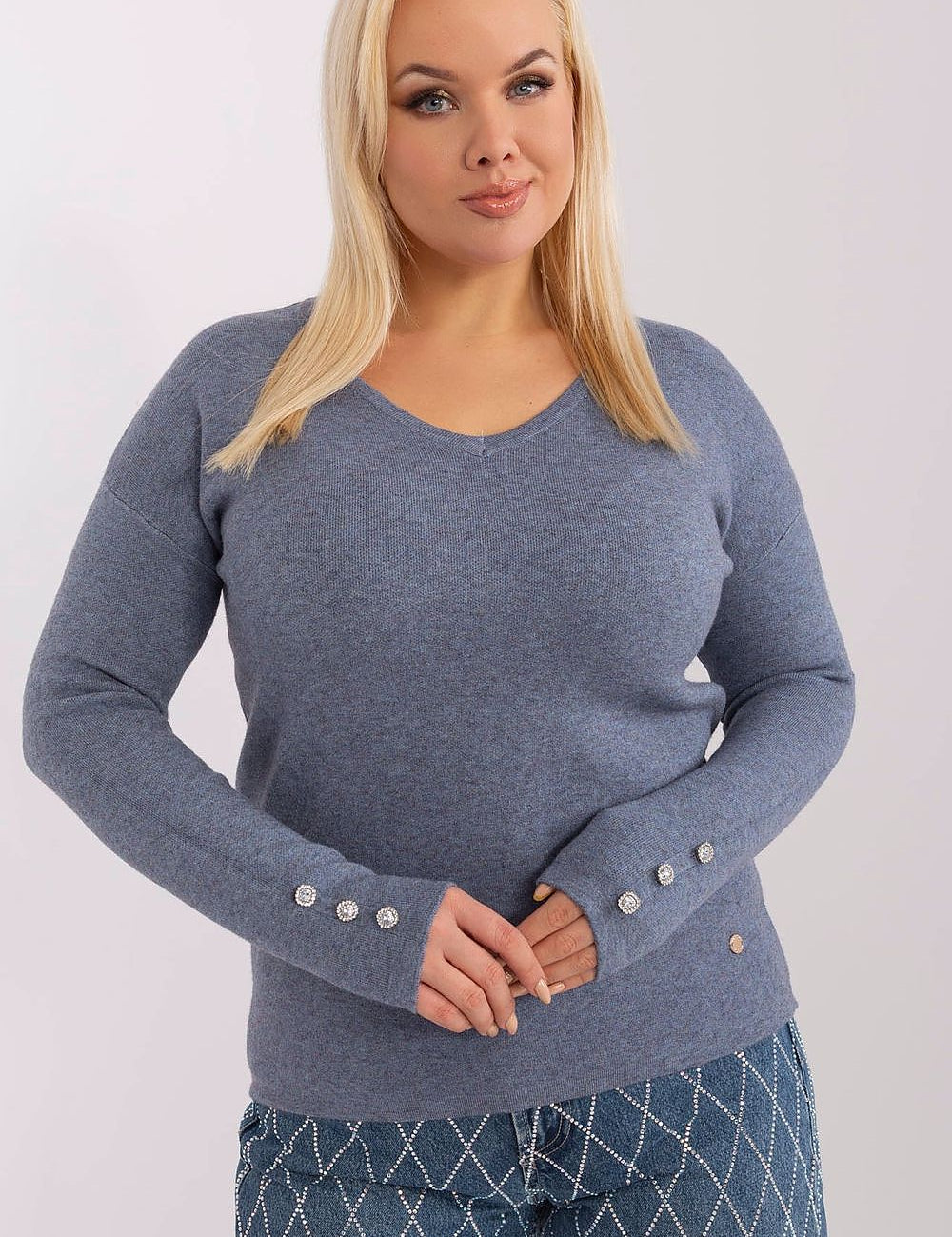  Jumper plus size model 190091 Factory Price 