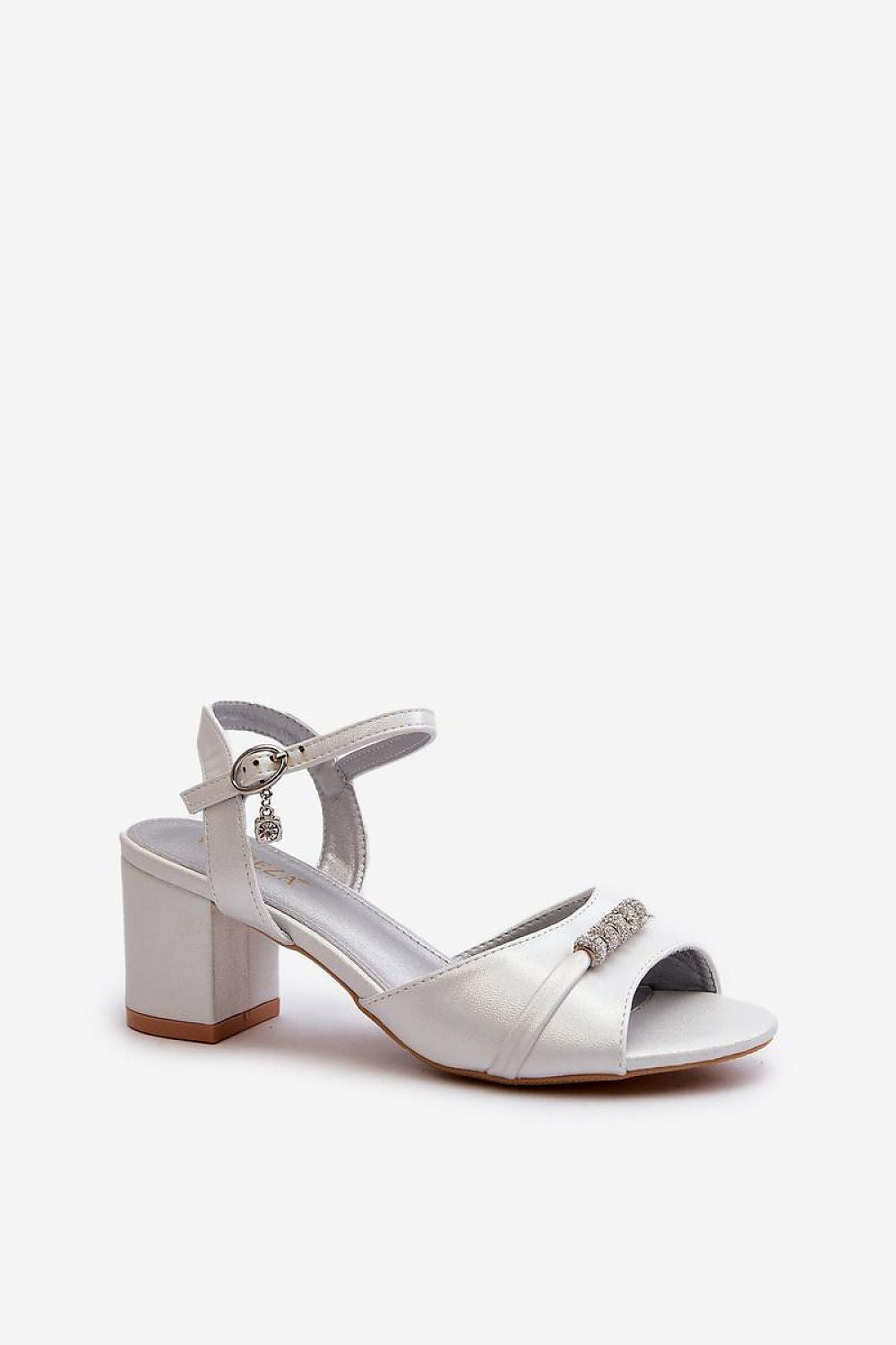 Avenari Soft Suede Embellished Sandals with velvety eco-suede finish and stable heel, ideal for summer events and evening wear.