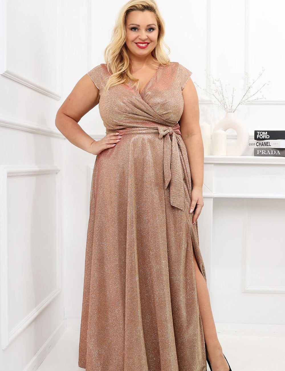  Plus size dress model 208815 With You 