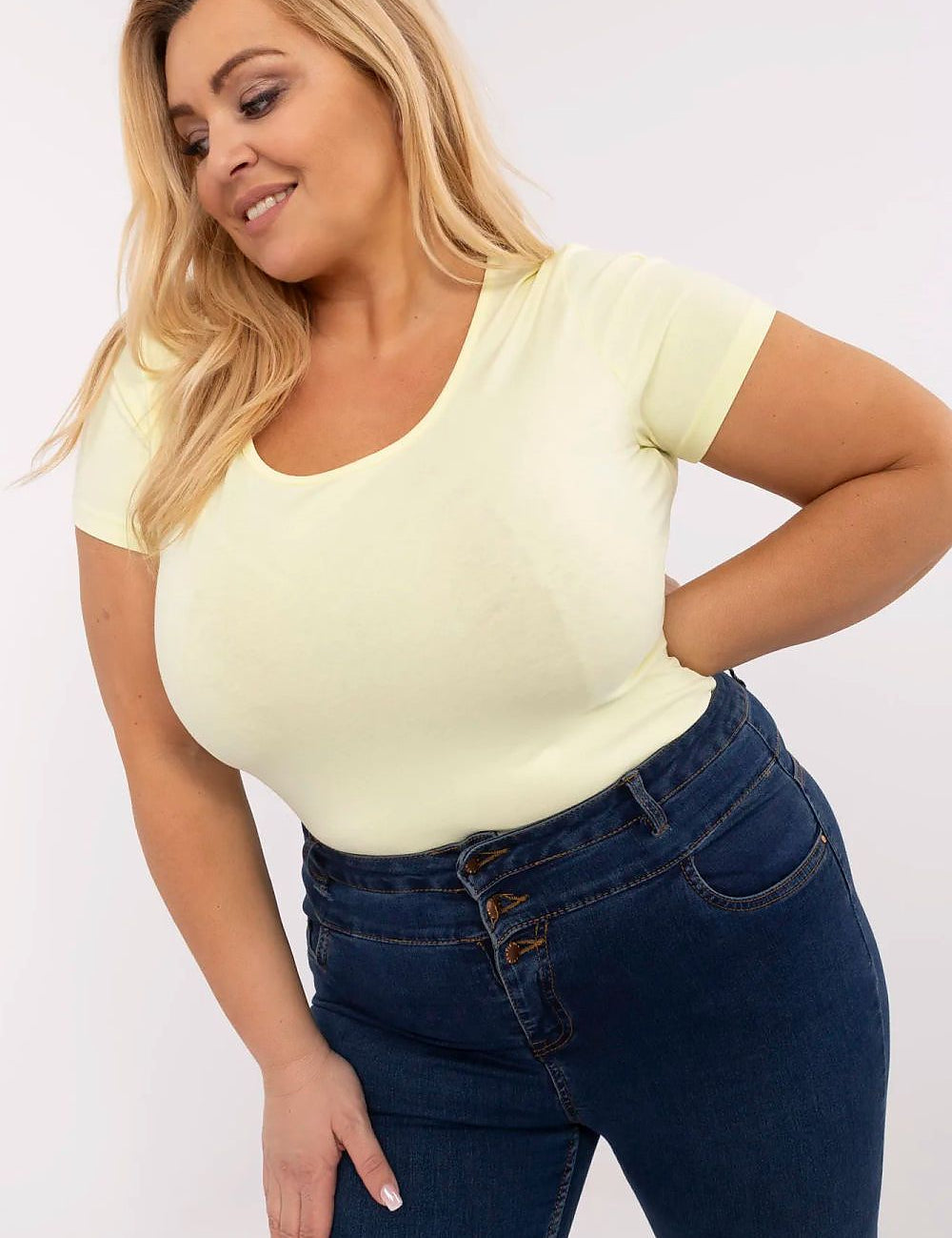  Plus size T-shirt model 211766 Relevance 