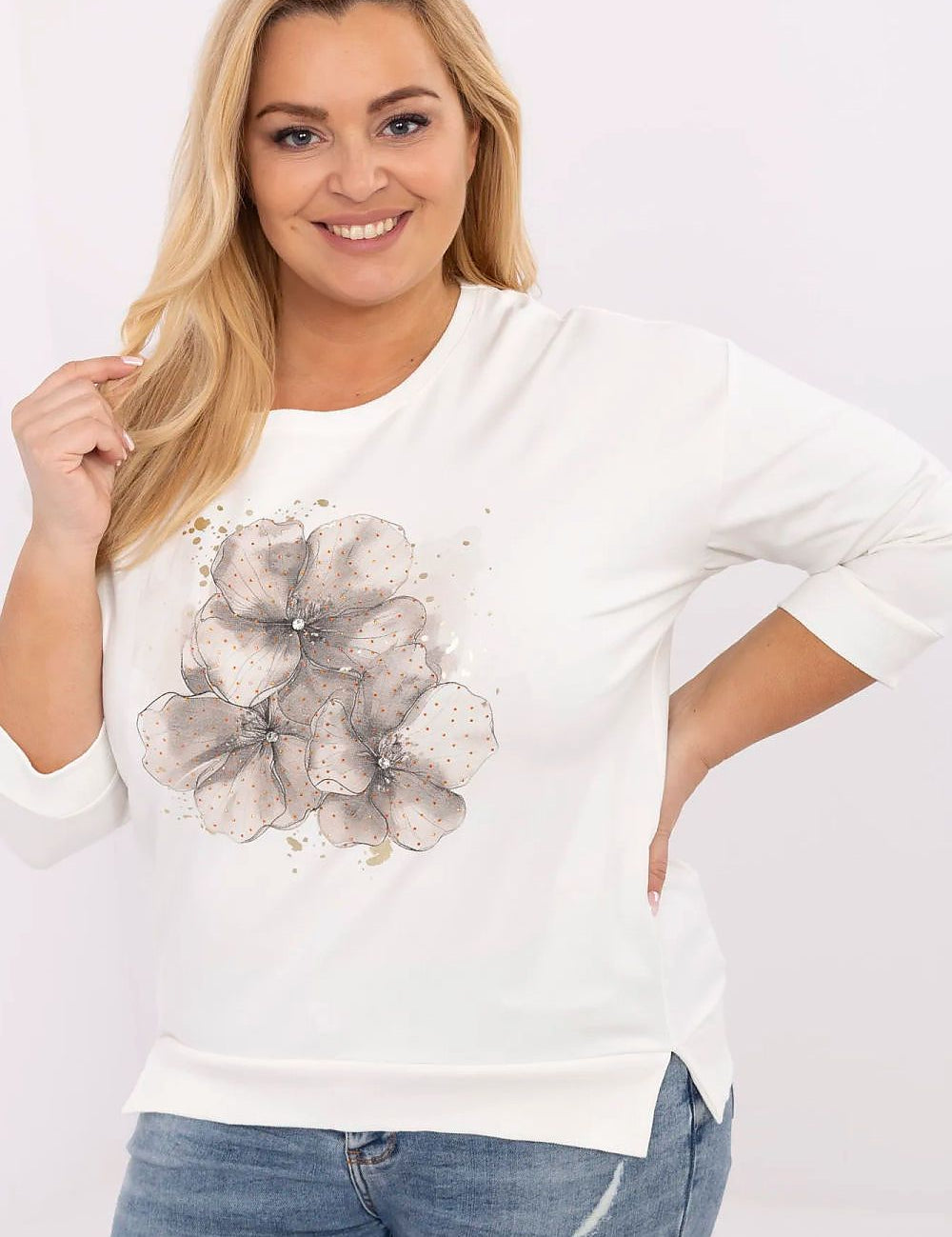  Plus size blouse model 212701 Relevance 