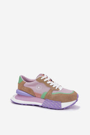 Velzora Suede Texture Sneakers with multicolor design, featuring breathable textiles and a HI-POLY System insole for comfort and support.