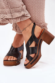  Heel sandals model 214744 Step in style 