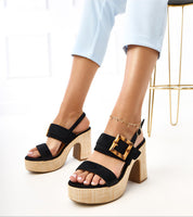  Heel sandals model 215595 PRIMO 