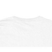 Back view of Zalmera women’s cotton t-shirt, showcasing reinforced neckline and soft ring-spun fabric for print customization.