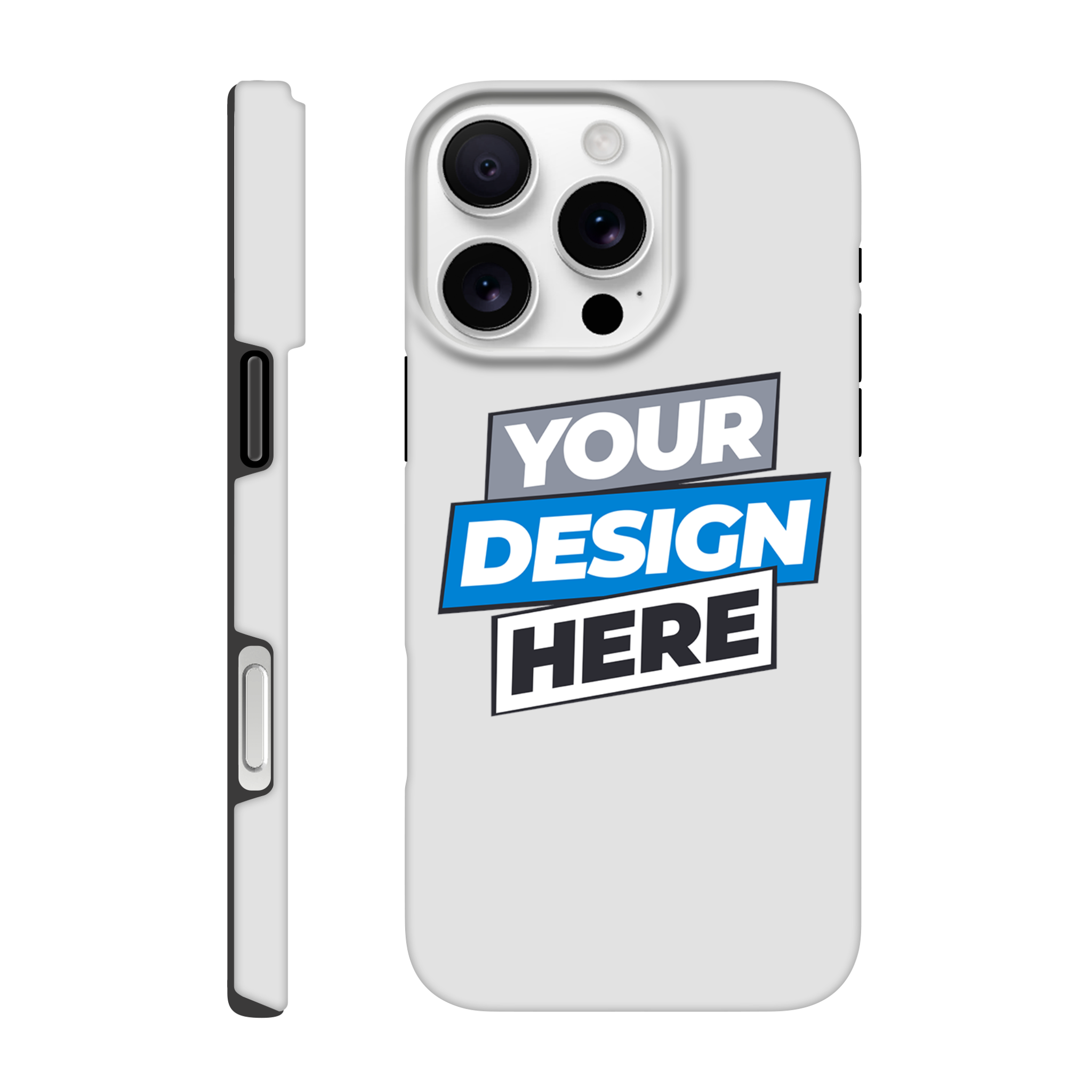 Print on Demand Gloss Tough iPhone Case - Customizable Design with Dual-Layer Protection