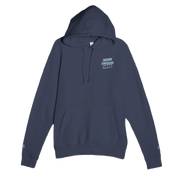 Print on Demand Elmoré Premium Pullover Hoodie with three-panel hood, kangaroo pocket, and shrink-resistant fabric, ideal for custom design.