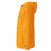 Women's Ukrainian Vibe Trizub Collection embroidered orange packable jacket by Champion