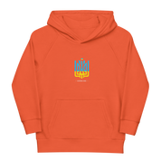 eco-friendly kids hoodie,kids eco hoodie,kids sustainable hoodie,organic cotton hoodie,premium kids hoodie,recycled polyester hoodie,soft cotton hoodie for kids,Trizub emblem sweatshirt,Ukrainian emblem hoodie,Ukrainian pride clothing,Ukrainian symbol clo