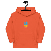 eco-friendly kids hoodie,kids eco hoodie,kids sustainable hoodie,organic cotton hoodie,premium kids hoodie,recycled polyester hoodie,soft cotton hoodie for kids,Trizub emblem sweatshirt,Ukrainian emblem hoodie,Ukrainian pride clothing,Ukrainian symbol clo