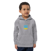 eco-friendly kids hoodie,kids eco hoodie,kids sustainable hoodie,organic cotton hoodie,premium kids hoodie,recycled polyester hoodie,soft cotton hoodie for kids,Trizub emblem sweatshirt,Ukrainian emblem hoodie,Ukrainian pride clothing,Ukrainian symbol clo