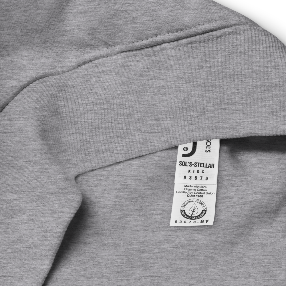 eco-friendly kids hoodie,kids eco hoodie,kids sustainable hoodie,organic cotton hoodie,premium kids hoodie,recycled polyester hoodie,soft cotton hoodie for kids,Trizub emblem sweatshirt,Ukrainian emblem hoodie,Ukrainian pride clothing,Ukrainian symbol clo