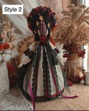 Handmade Ukrainian Motanka Doll in traditional attire, symbolizing Slavic folklore and cultural heritage, Style 2.