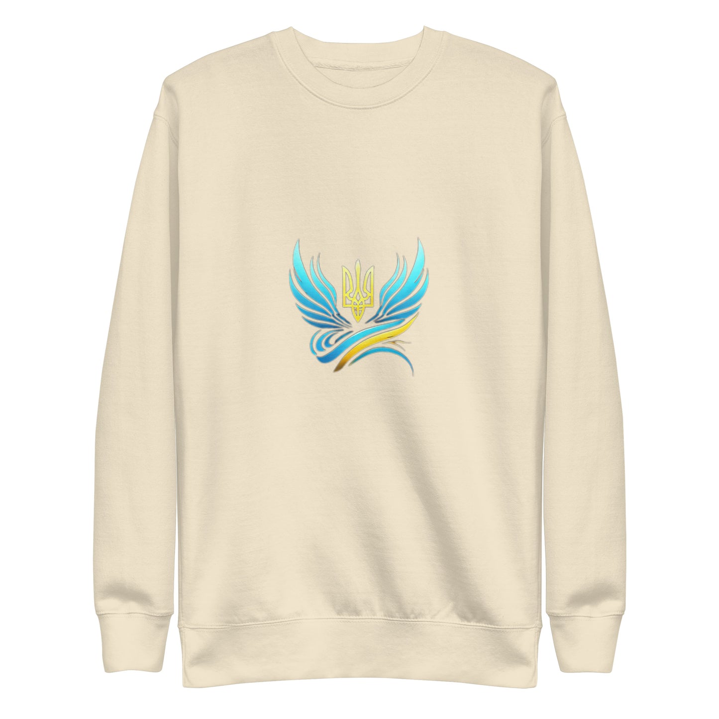 Ukrainische Vibe Trizub Kollektion - Unisex Premium Sweatshirt