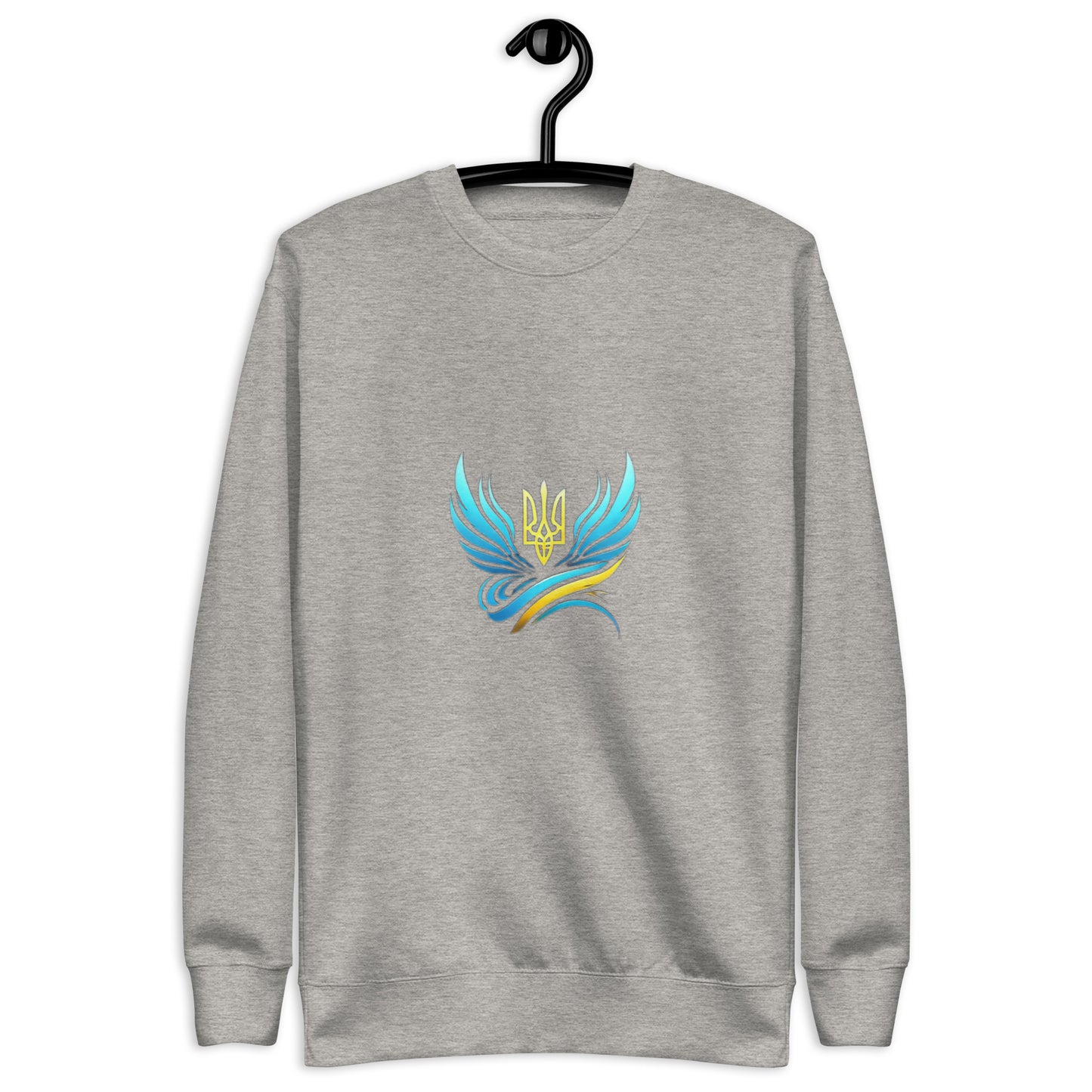 Ukrainische Vibe Trizub Kollektion - Unisex Premium Sweatshirt