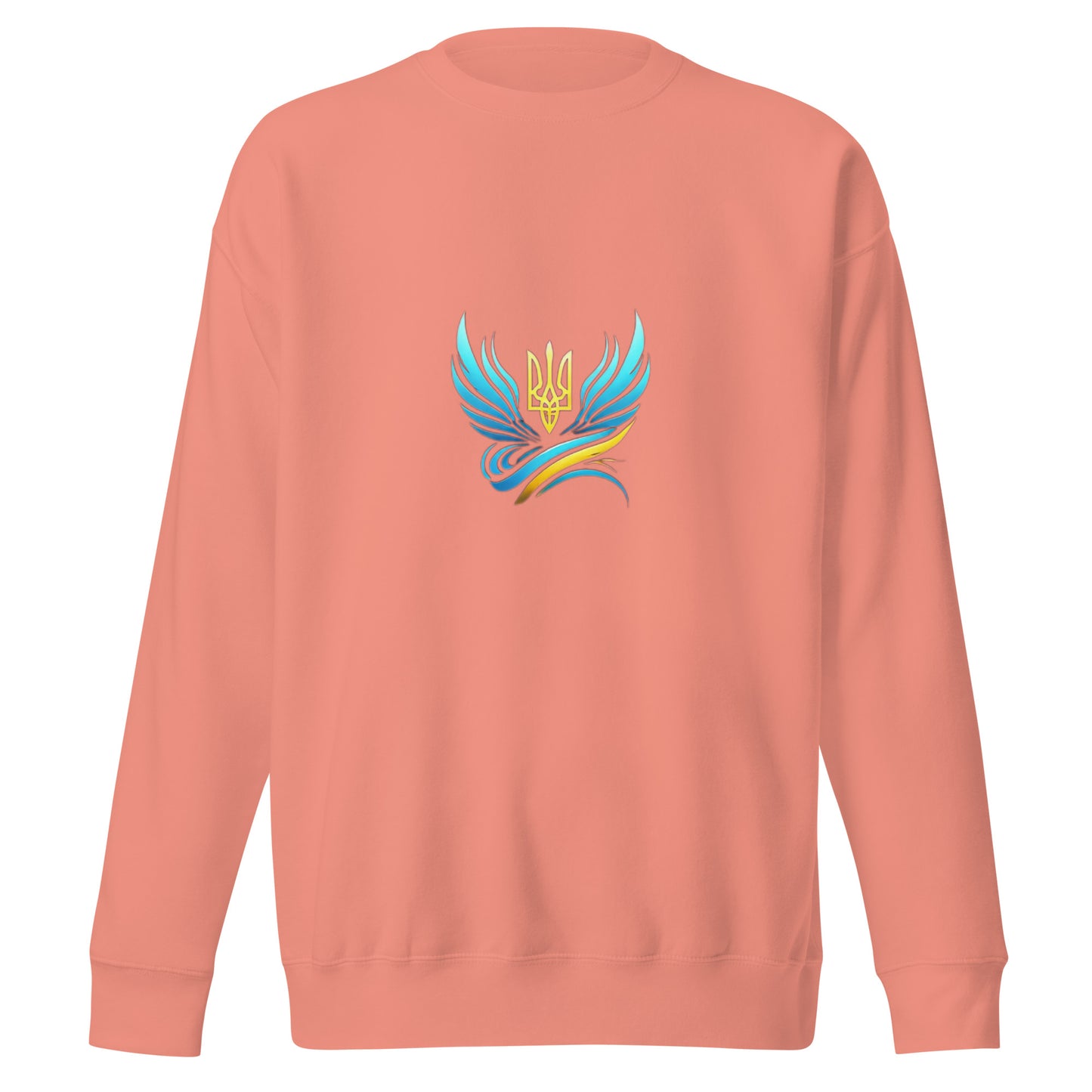 Ukrainische Vibe Trizub Kollektion - Unisex Premium Sweatshirt