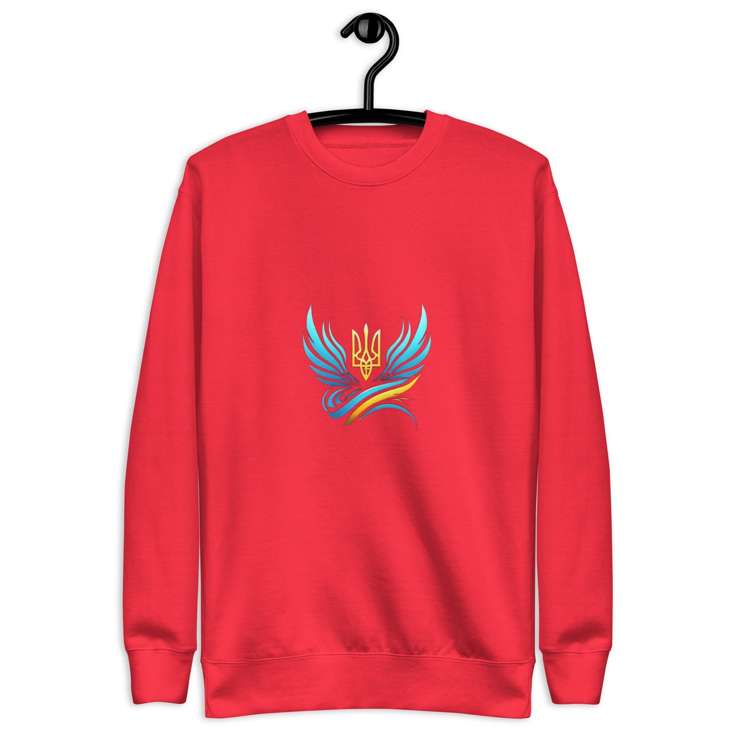 Ukrainische Vibe Trizub Kollektion - Unisex Premium Sweatshirt