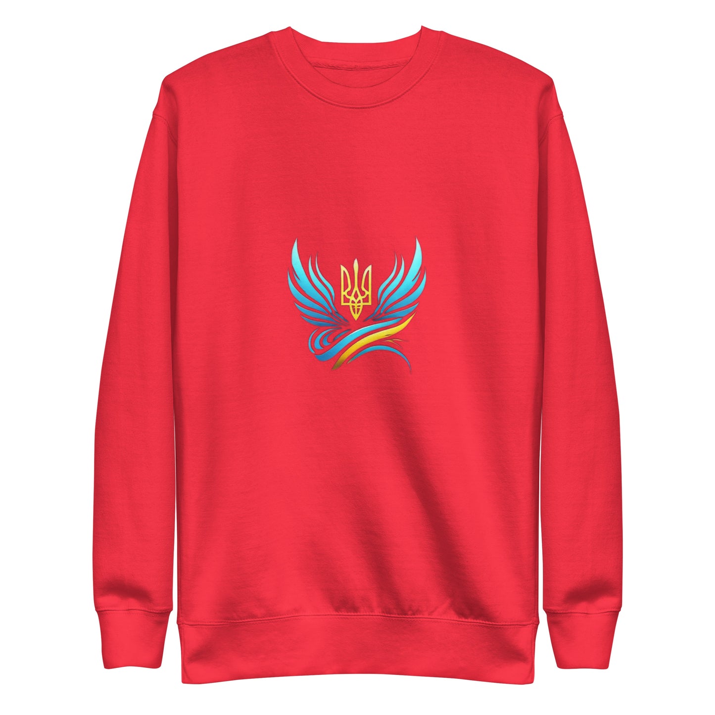 Ukrainische Vibe Trizub Kollektion - Unisex Premium Sweatshirt