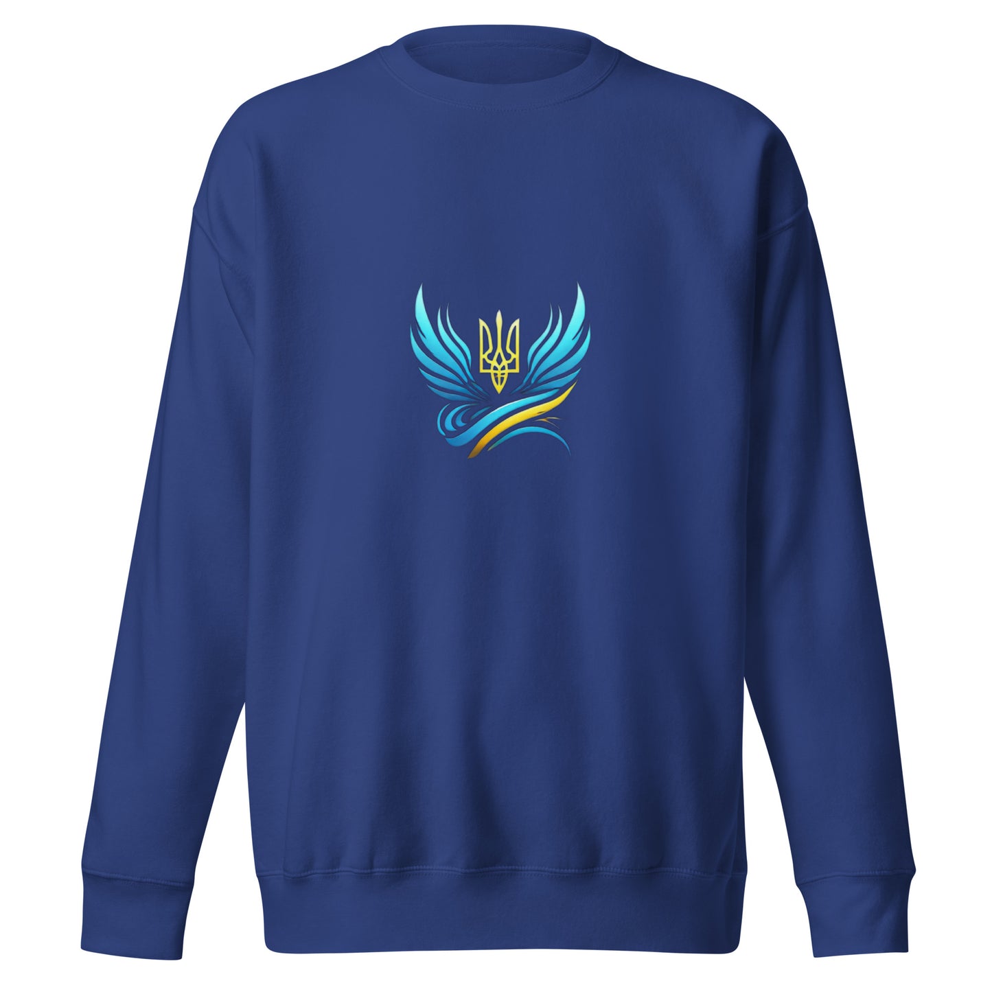 Ukrainische Vibe Trizub Kollektion - Unisex Premium Sweatshirt