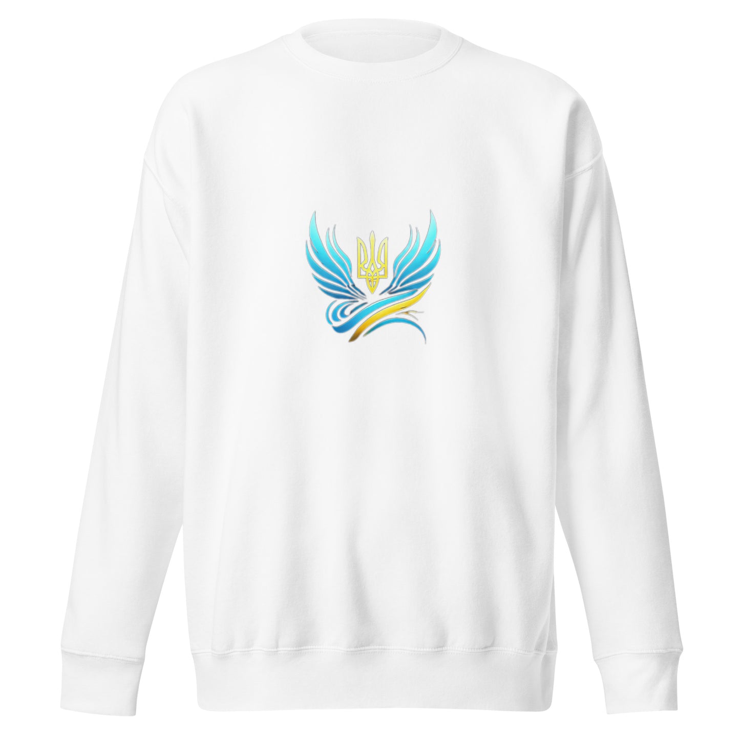 Ukrainische Vibe Trizub Kollektion - Unisex Premium Sweatshirt