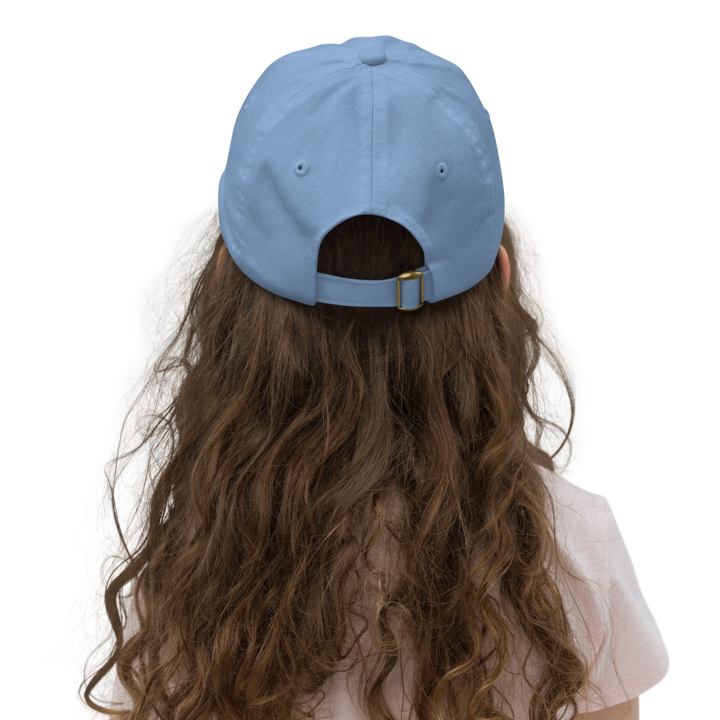 Youth Baseball Cap with Ukrainian Tryzub – Breathable, Adjustable, and Perfect for Active Kids